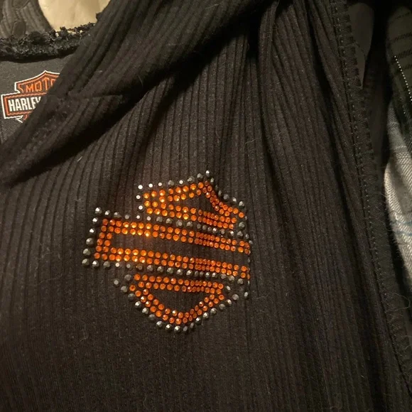Harley-Davidson Black and Orange Apparel - Picture 5 of 6